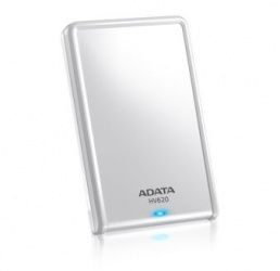 Disco Duro Externo Adata HV620 2.5'', 1TB, USB 3.0, Blanco 