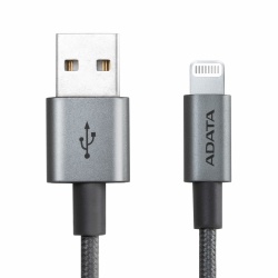 Adata Cable Lightning Macho - USB-A Macho, 1 Metro  