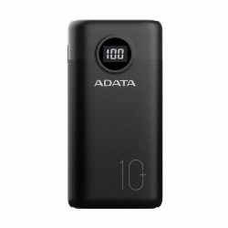 Cargador Portátil Adata Power Bank P10000QCD, 10.000mAh, Negro  