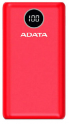 Cargador Portátil Adata P20000QCD, 20.000mAh, Rojo ― ¡Precio especial limitado a 5 unidades por cliente! 