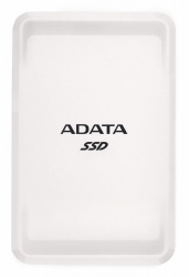 SSD Externo Adata SC685, 500GB, USB C, Blanco 