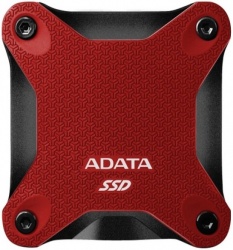 SSD Externo Adata SD600Q, 240GB, USB, Rojo 