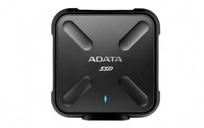 SSD Externo Adata SD700, 256GB, Micro-USB 3.1, Negro, A Prueba de Agua, Polvo y Golpes - Para Mac/PC 