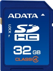 Memoria Flash Adata, 32GB SDHC Clase 4 