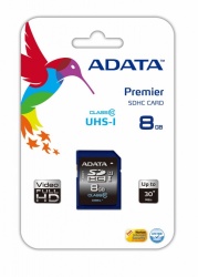 Memoria Flash Adata Premier, 8GB SDHC, Clase 10 