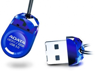 Memoria USB Adata Dashdrive Durable UD311, 32GB, USB 3.0, Azul 