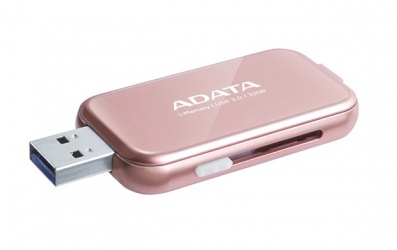 Compra Memoria USB Adata UE71, 32GB USB 3.0/Lightning Rosa, AUE710-32G ...