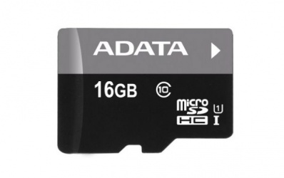 Memoria Flash Adata, 16GB microSDHC UHS-I Clase 10, con Lector microReader V3 