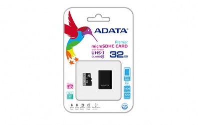 Memoria Flash Adata Premier, 32GB microSDHC UHS-I Clase 10, con Lector microReader OTG 