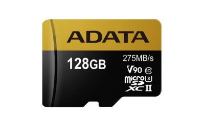 Memoria Flash Adata Premier One V90, 128GB MicroSDXC UHS-II Clase 10, con Adaptador 