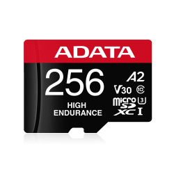 Memoria Flash Adata AUSDX256GUI3V30SHA2-RA1, 256GB MicroSDXC UHS-I Clase 10, con Adaptador  