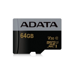 Memoria Flash Adata Premier Pro, 64GB MicroSDXC UHS-I Clase 3, con Adaptador 