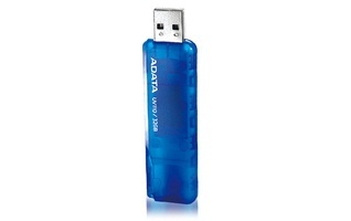 Memoria USB Adata DashDrive UV110, 16GB, USB 2.0, Azul 