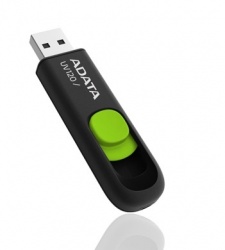 Memoria USB Adata DashDrive UV120, 16GB, USB 2.0, Negro/Verde 