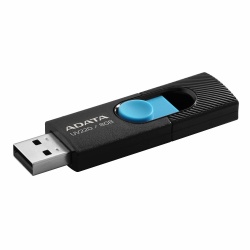 Memoria USB Adata UV220, 8GB, USB 2.0, Negro/Azul 