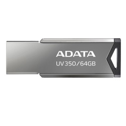 Memoria USB Adata UV350, 32GB, USB 3.0, Plata 