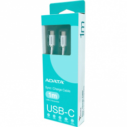 Adata Cable USB-C Macho - USB-C Macho, 1 Metro  