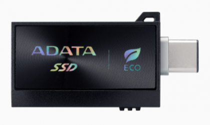 SSD Externo Adata SC730, 1TB, USB-C/USB-A, Negro 