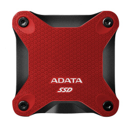 SSD Externo Adata SD620, 512GB, Micro USB-B, Rojo  