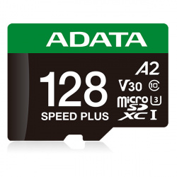 Memoria Flash Adata Speed Plus, 128GB MicroSDXC UHS-III Clase 10, con Adaptador  