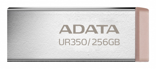 Memoria USB Adata UR350-256G-RSR/BG, 256GB, USB-A 3.0, Gris 
