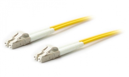AddOn Cable Fibra Óptica Duplex OS2 LC Macho - LC Macho, 2 Metros, 9/125, Amarillo 