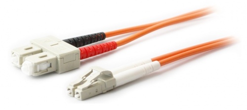 AddOn Cable Fibra Óptica Duplex OM1 LC Macho - SC Macho, 10 Metros, 62.5/125, Naranja 