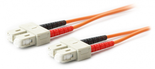 Addon Cable Fibra Óptica OM1 Duplex SC Macho - SC Macho, 62.5/125, 1 Metro, Naranja 