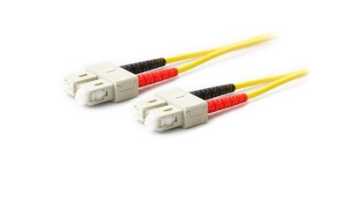 AddOn Cable Fibra Óptica Duplex OS2 SC Macho - SC Macho, 3 Metros, Amarillo 