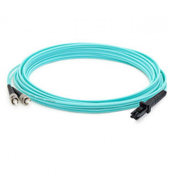 Addon Cable Fibra Óptica Multimodo OM3 LC Macho - MT-RJ Macho, Núcleo 50µm, Cubierta 125µm, 5 Metros, Azul 