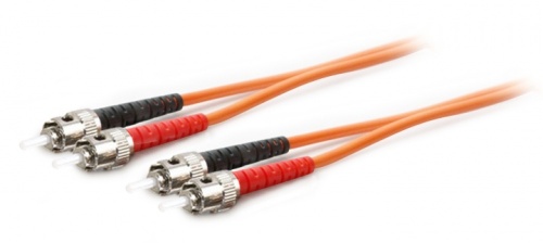 AddOn Cable Fibra Óptica Duplex OM1 ST Macho - ST Macho, 10 Metros, 62.5/125, Naranja 