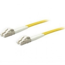 AddOn Cable Fibra Óptica OS2 Dúplex ST Macho - ST Macho, 2 Metros,  Amarillo 