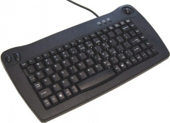 Teclado Adesso ACK-5010UB, Alámbrico, USB, Negro (Inglés) 