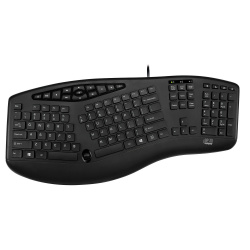 Teclado Adesso AKB-160UB, Alámbrico, USB, Negro, Inglés  