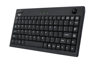 Teclado Adesso AKB-310UB, Alámbrico, USB, Negro (Inglés) 