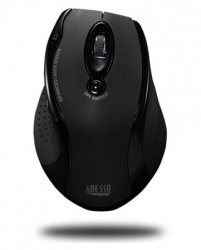 Mouse Adesso Óptico iMouse G25, Inalámbrico, USB, 1600DPI, Negro 