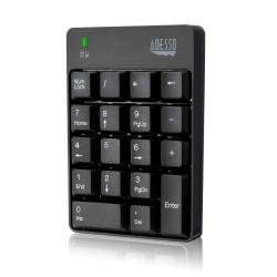 Adesso Teclado Numérico WKB-6010UB, Inalámbrico, USB, Negro 