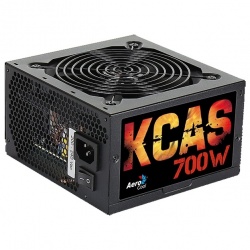 Fuente de Poder Aerocool KCAS-700W 80 PLUS Bronze, 20+4 pin ATX, 120mm, 700W, Negro 