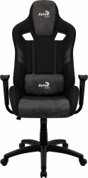 Aerocool Silla Gamer COUNT AeroSuede, hasta 150Kg, Negro 