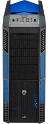 Gabinete Aerocool XPredator Evil, Full-Tower, ATX/EATX/Flex-ATX, 2x USB 2.0, 2x USB 3.0, sin Fuente, Negro/Azul 