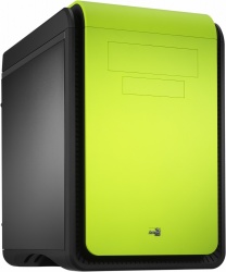 Gabinete Aerocool DS Cube Green, micro-ATX/mini-iTX, USB 2.0/3.0, sin Fuente, Verde 