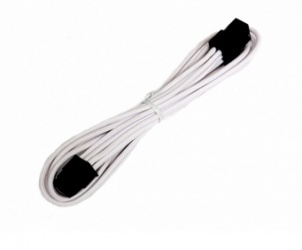 Aerocool Cable de Poder ATX 8-pin Macho - 8-pin Hembra, 40cm, Blanco 