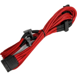 Aerocool Cable de Poder Molex (4-pin) Macho - SATA Hembra, 80cm, Rojo 