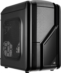 Gabinete Aerocool GT-RS, ATX/micro-ATX/mini-iTX, USB 2.0, sin Fuente, Negro 