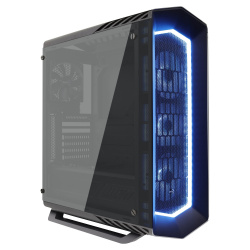 Gabinete Aerocool P7-C1 Pro con Ventana RGB, Midi-Tower, ATX/Micro-ATX/Mini-ITX, USB 2.0/3.0, sin Fuente, Negro 