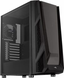 Gabinete Aerocool NightHawk con Ventana, Tower, ATX/EATX/Micro ATX/Mini-ITX, USB 3.2, sin Fuente, Negro 