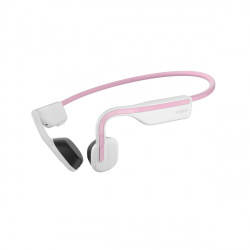 Aftershokz Audífonos Intrauriculares Deportivos con Micrófono OpenMove, Inalámbrico, Bluetooth, USB-C, Rosa 