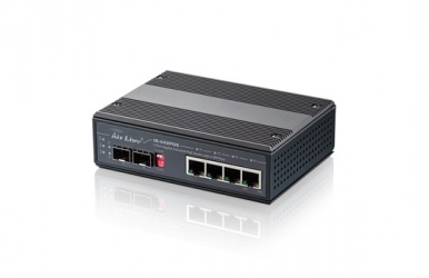 Switch AirLive Gigabit Ethernet IG-642POE, 4 Puertos 10/100/1000Mbps + 2 Puertos SFP, 12Gbit/s, 1000 Entradas - No Administrable 