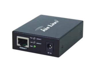 AirLive Carcasa para Convertidor de Medios Gigabit Ethernet a Fibra Óptica SFP, 1000Mbit/s - Requiere GBIC 