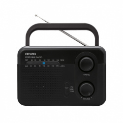 Aiwa Bocina AWFML4 Retro, Inalámbrico, Radio FM, Negro 